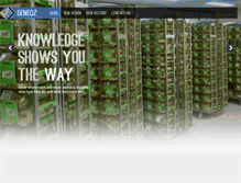 Tablet Screenshot of geneoz.com